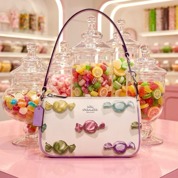 Coach Handbags - Coach Candy Print Shoulder Bag